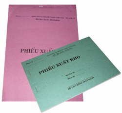 Phiếu xuất kho nhỏ